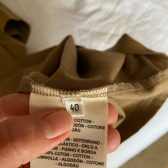 Hermes Embroidered Pocket t-shirt Dress Size EU 40 (M/L) - Picture 5 of 8